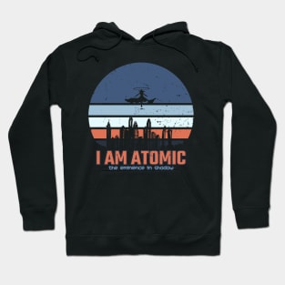 The eminence in shadow Cid Kagenou - The eminence in shadow anime characters fandom - Cid unleash his power in episode 5 I am ATOMIC - The eminence in shadow distressed vintage sunset Hoodie